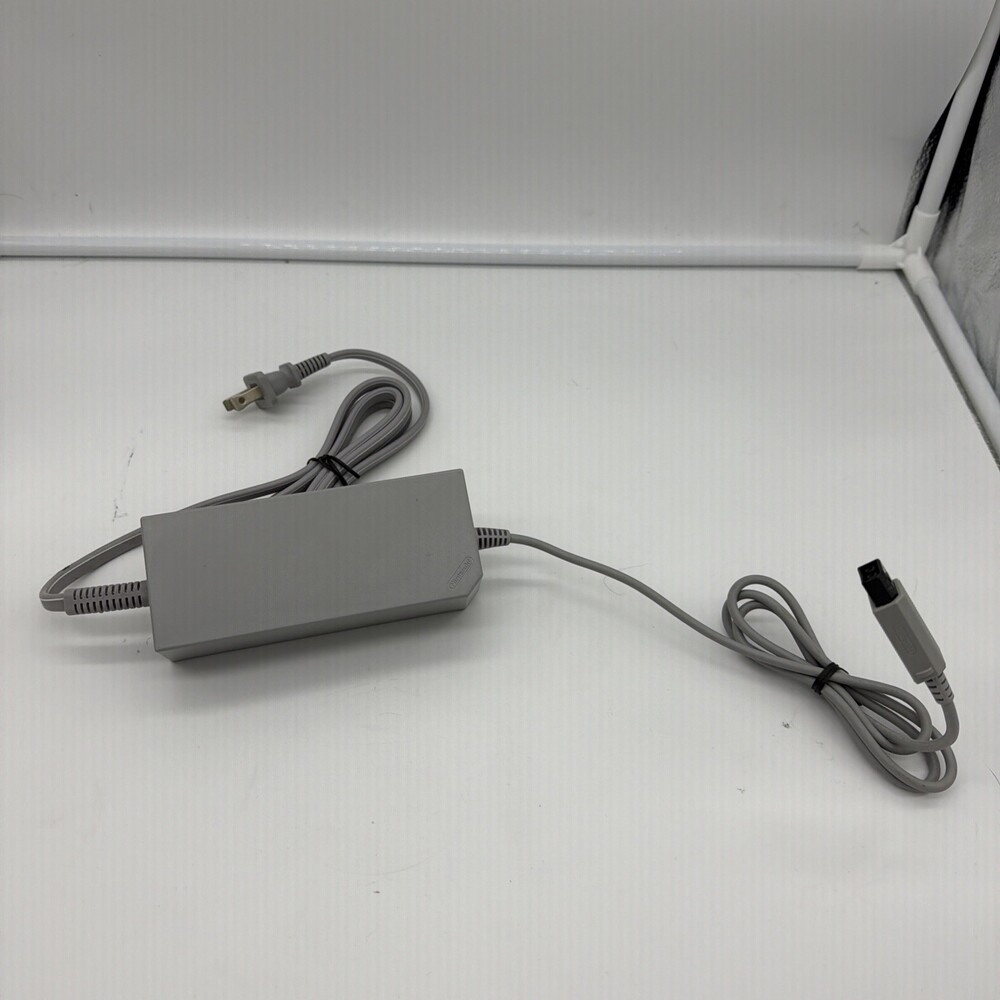 Nintendo Wii AC Adapter OEM RVL-002 Grey Power Supply Cord Genuine Console Cable